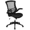 Flash Furniture Black Mesh Swivel Ergonomic Task Chairs, 5PK 5-BL-X-5M-BK-GG - alternate 8